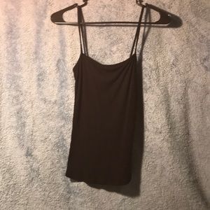 Black tank top
